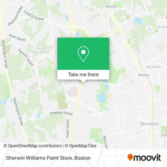 Sherwin-Williams Paint Store map