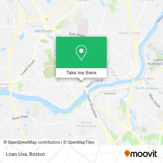 Loan Usa map