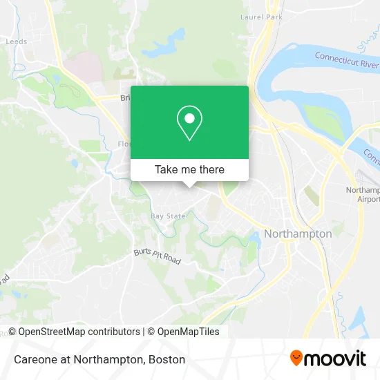 Careone at Northampton map