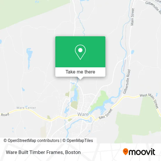 Ware Built Timber Frames map