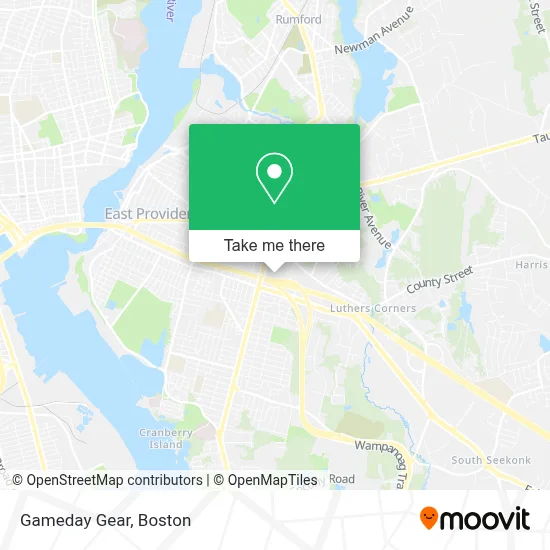 Gameday Gear map