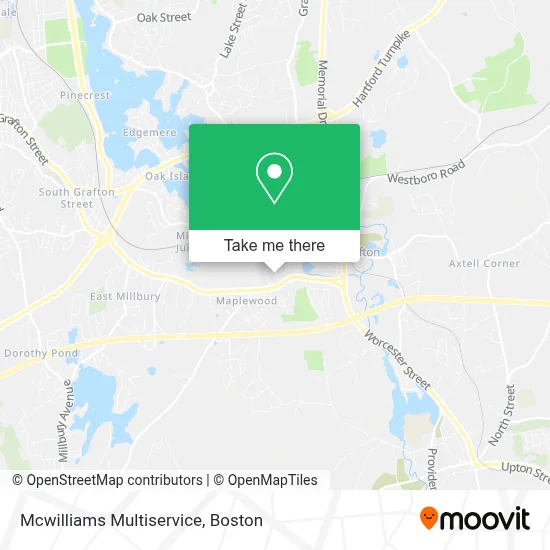 Mcwilliams Multiservice map