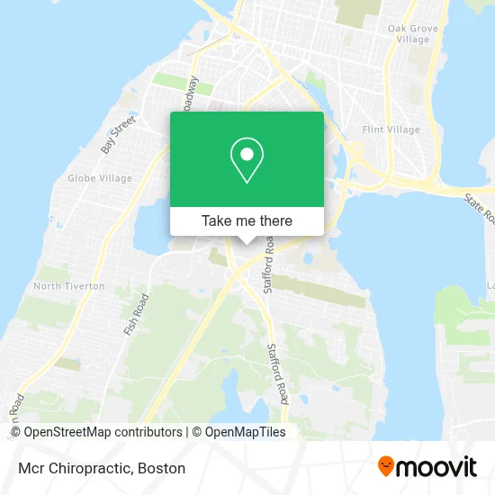 Mcr Chiropractic map