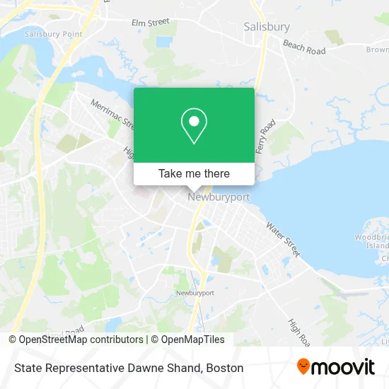 State Representative Dawne Shand map
