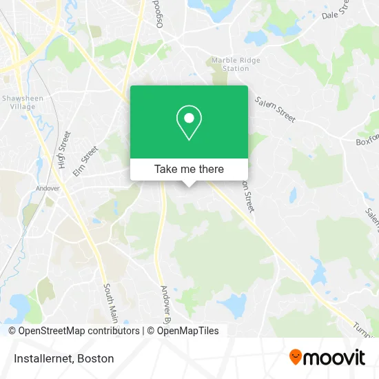 Installernet map