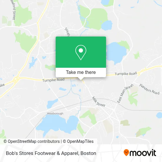 Bob's Stores Footwear & Apparel map