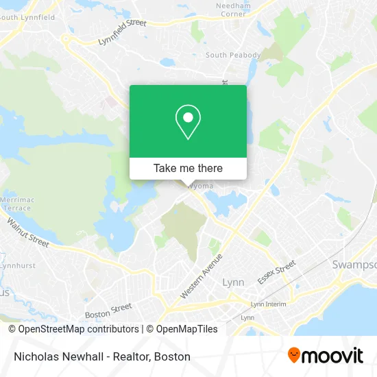 Nicholas Newhall - Realtor map