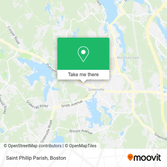 Saint Philip Parish map