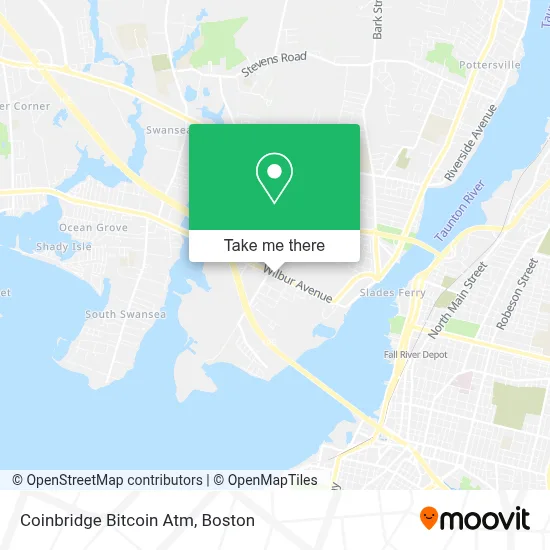 Coinbridge Bitcoin Atm map
