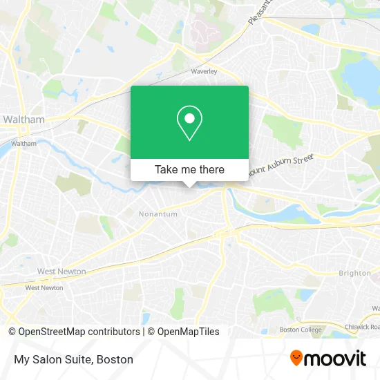 My Salon Suite map