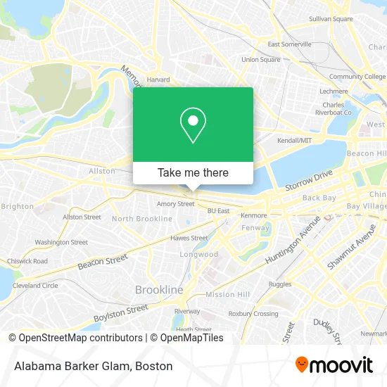Alabama Barker Glam map