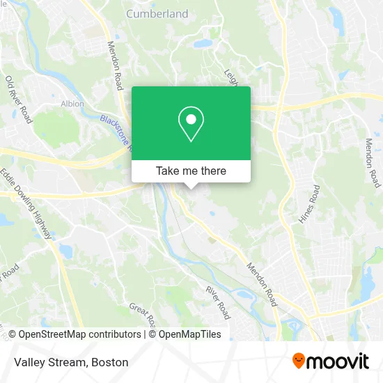 Valley Stream map