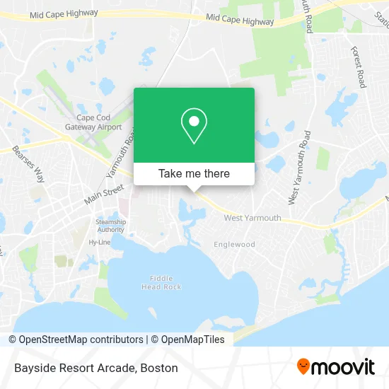 Bayside Resort Arcade map