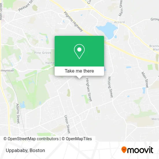 Uppababy map