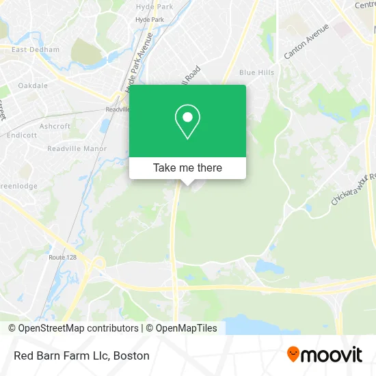 Red Barn Farm Llc map