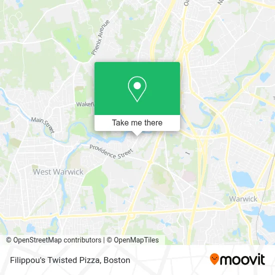 Filippou's Twisted Pizza map
