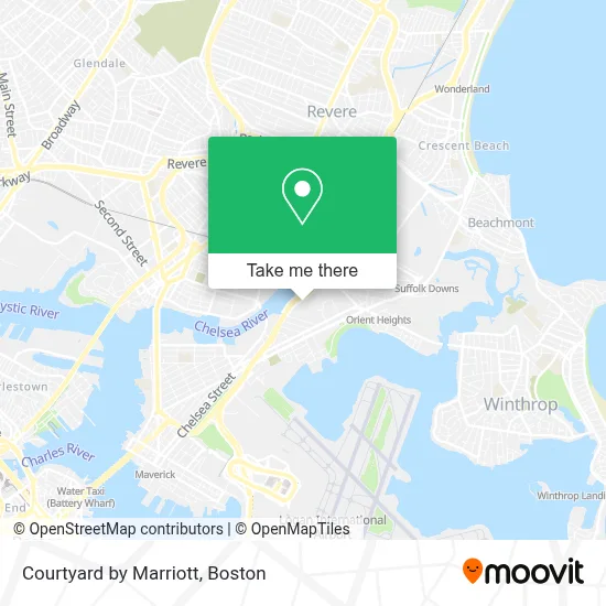 Courtyard by Marriott map