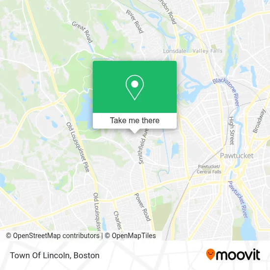 Town Of Lincoln map
