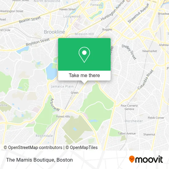 The Mamis Boutique map