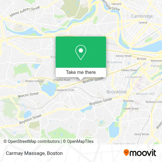 Carmay Massage map