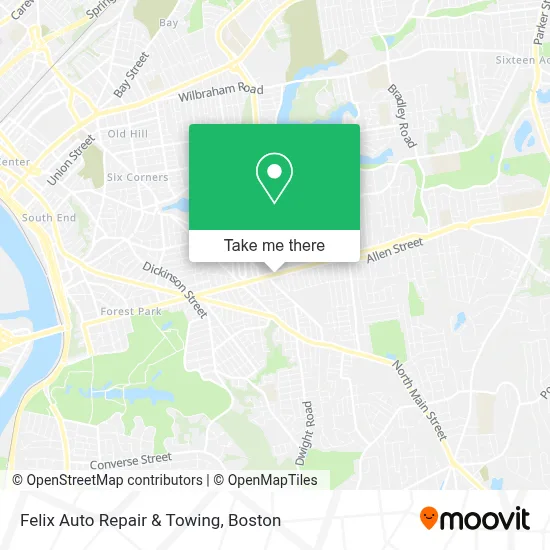 Felix Auto Repair & Towing map