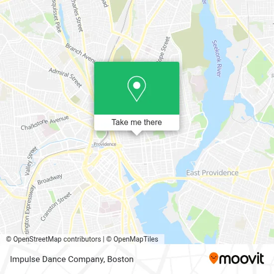Impulse Dance Company map