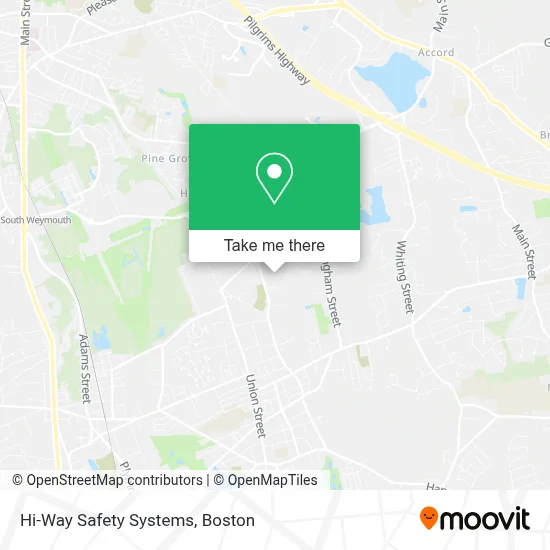 Hi-Way Safety Systems map