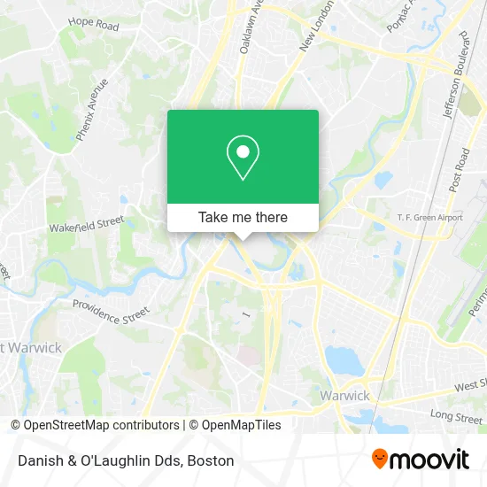 Danish & O'Laughlin Dds map