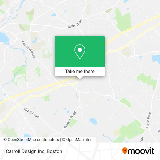 Carroll Design Inc map