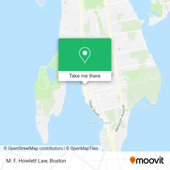 M. F. Howlett Law map