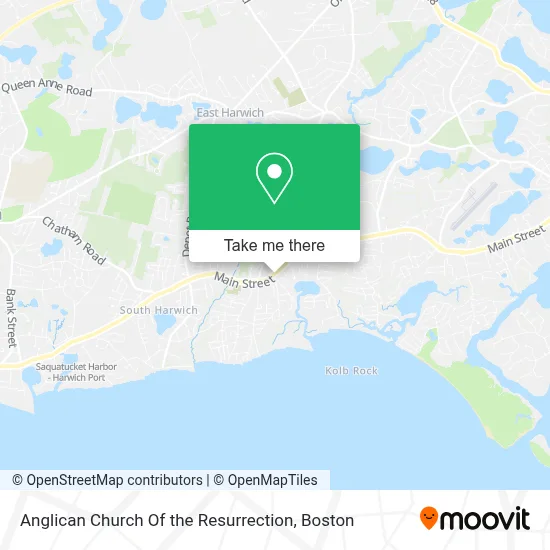 Anglican Church Of the Resurrection map