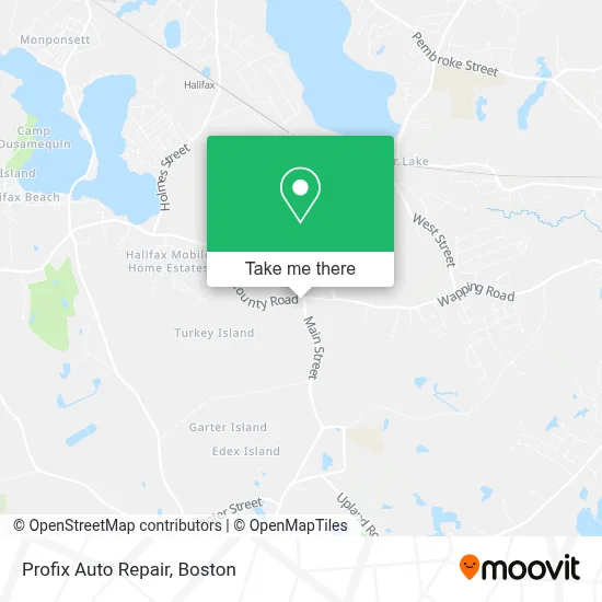Profix Auto Repair map