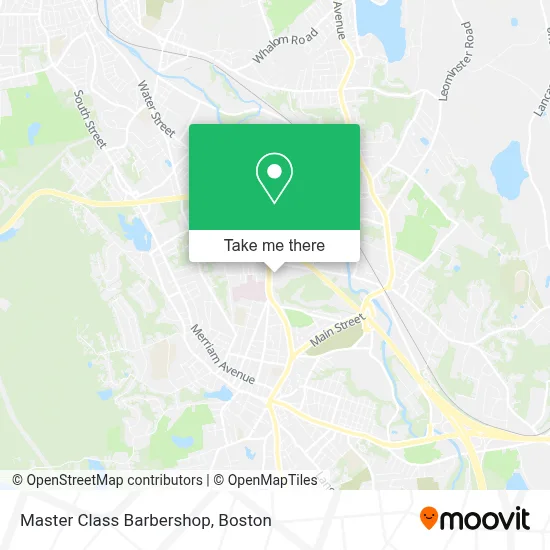 Master Class Barbershop map