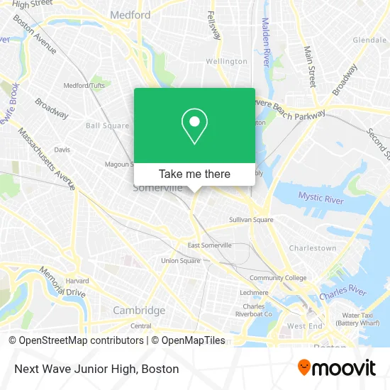 Next Wave Junior High map