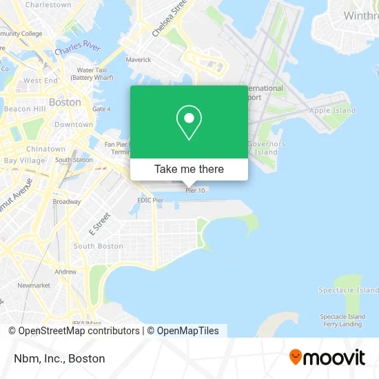 Nbm, Inc. map