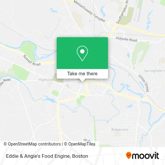 Eddie & Angie's Food Engine map