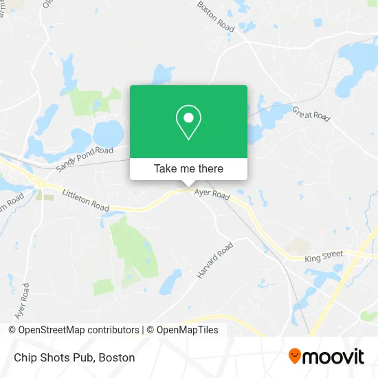Chip Shots Pub map