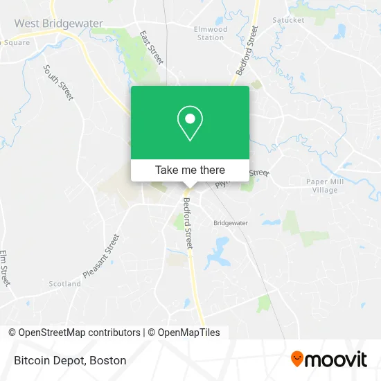 Bitcoin Depot map