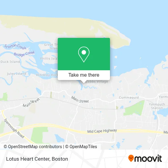 Lotus Heart Center map