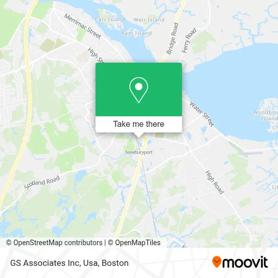 GS Associates Inc, Usa map