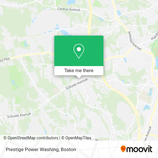 Prestige Power Washing map