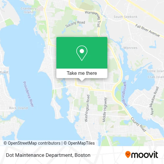 Dot Maintenance Department map