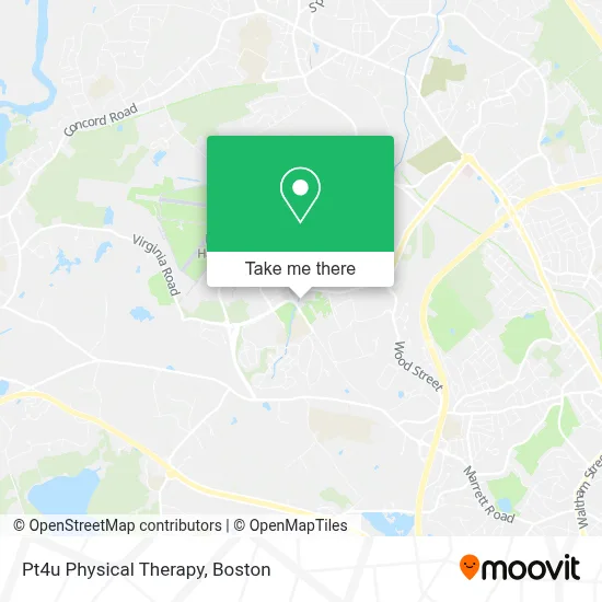 Pt4u Physical Therapy map