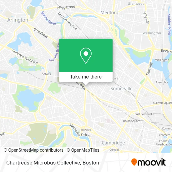 Chartreuse Microbus Collective map