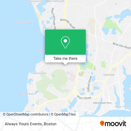 Always Yours Events map