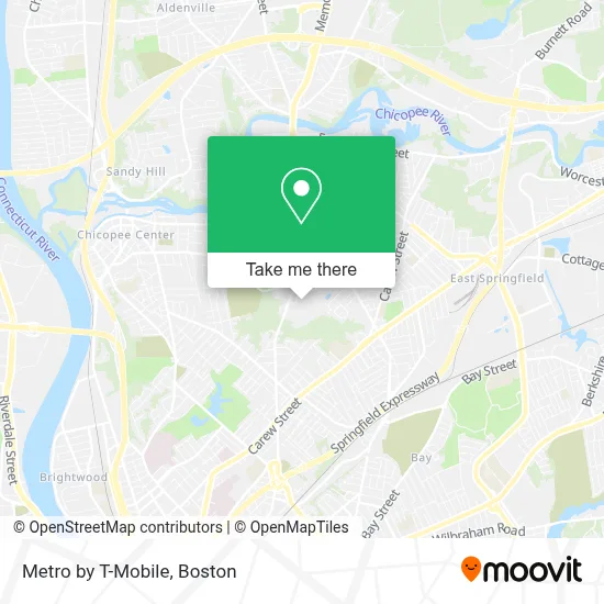 Metro by T-Mobile map
