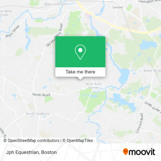 Jph Equestrian map