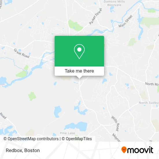 Redbox map