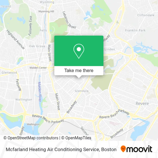 Mcfarland Heating Air Conditioning Service map