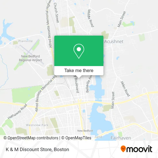 K & M Discount Store map